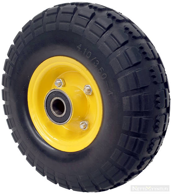 PU-umpikumirengas 3.50-4" - Kottikärryt ja renkaat - 6438168091600 - 2