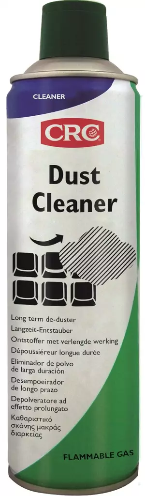 Paineilmaspray CRC Dust Cleaner 500 ml - Muut yleiset tietokonetarvikkeet - 5412386070310 - 1