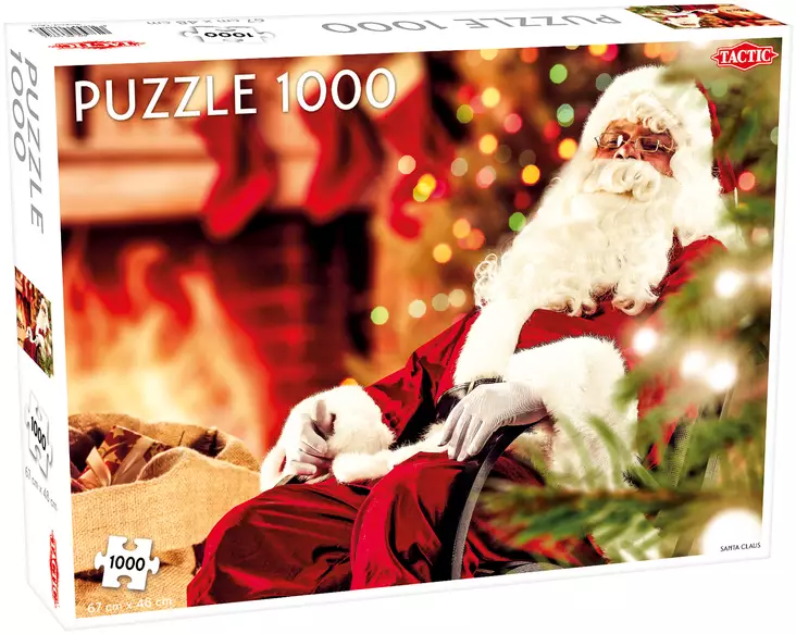 Palapeli Santa Claus 1000 palaa - Palapelit - 6416739586670 - 1