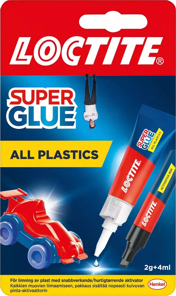 Loctite_Super_Glue_All_Plastics_2g+4ml - Liimat - 5010266334790 - 1
