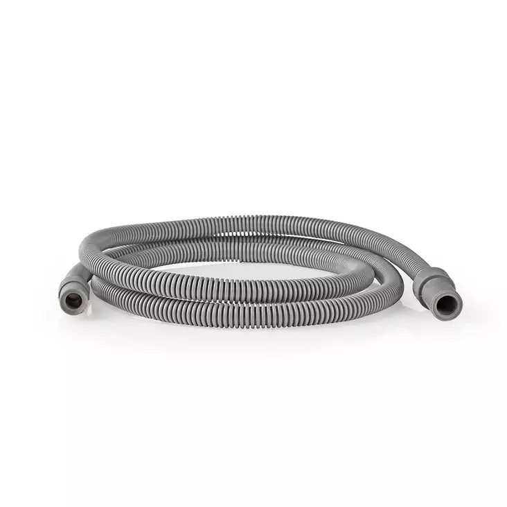Poistoletku | 8 mm | 10 mm | 1.50 m | Sovellus: Kondensoiva kuivausrumpu | Kumi / Muovi | Harmaa - Varaosat - 5412810301140 - 1