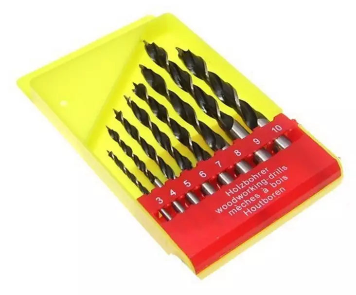 Poranteräsarja puulle 8-osainen - Teräsarjat - 8714892420090 - 1