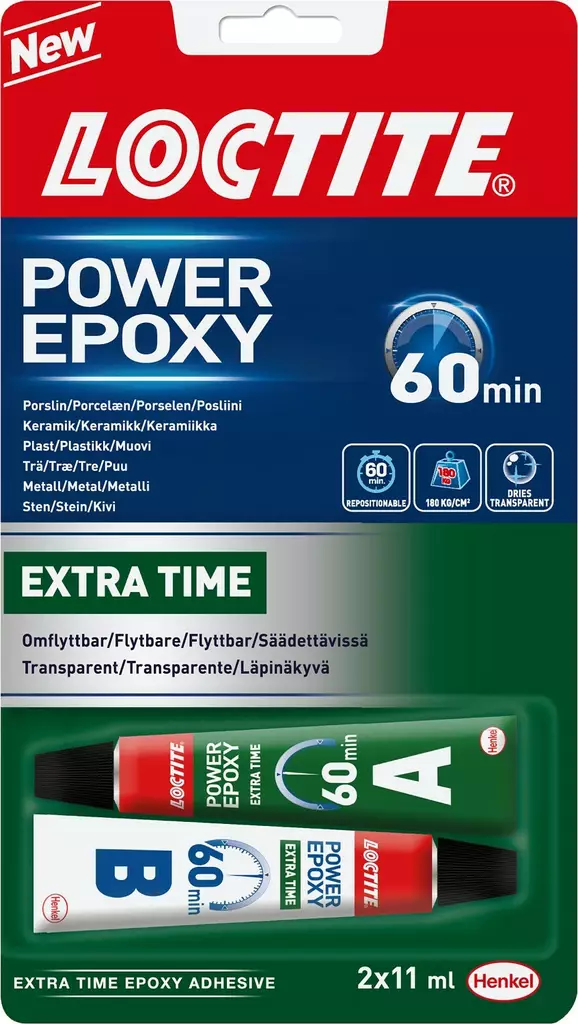 Power_Epoxy_Extra_Time 22_ml - Liimat - 7332531013420 - 1