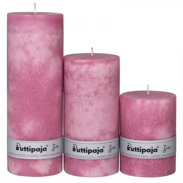 Puttipaja p=C3=B6yt=C3=A4kynttil=C3=A4 vanha roosa=20 - Kynttilät ja lyhdyt - 6438321007110 - 1