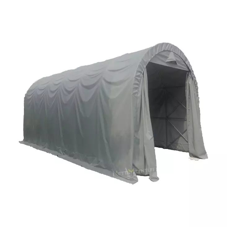 Pressutalli Prohall 4,5 x 9 m harmaa - Pressutallit ja -hallit - 6438014166490 - 1