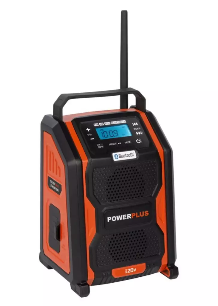 Radio 20V-220V Dual Powerplus - Akkutyökalut - 5400338081170 - 1