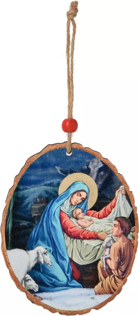 Seimiasetelma koriste 11cm - Joulukoristeet ja -tekstiilit - 8720573664820 - 1