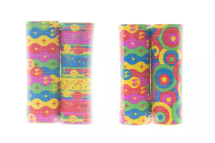 Serpentiini kuviollinen 2rll/pkt - Juhlakoristeet - 6410412903860 - 1