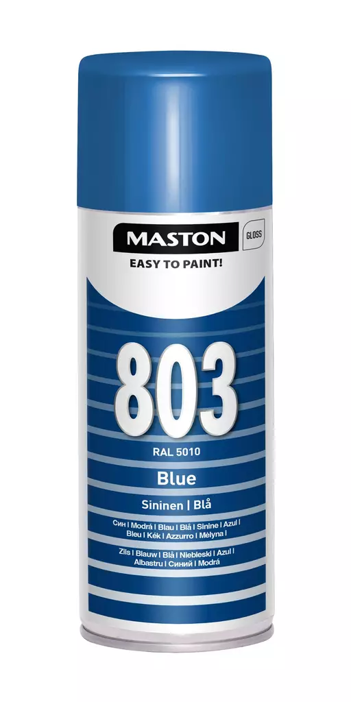 Spraymaali 100 - Sininen 803 400ml - Spraymaalit - 6412491008030 - 1