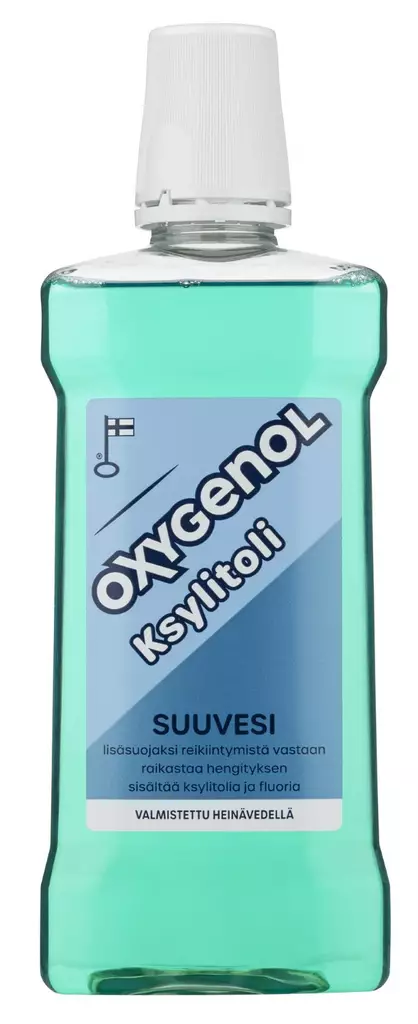 Suuvesi Oxygenol Xylitol 500 ml - Suunhoito - 6414504289290 - 1