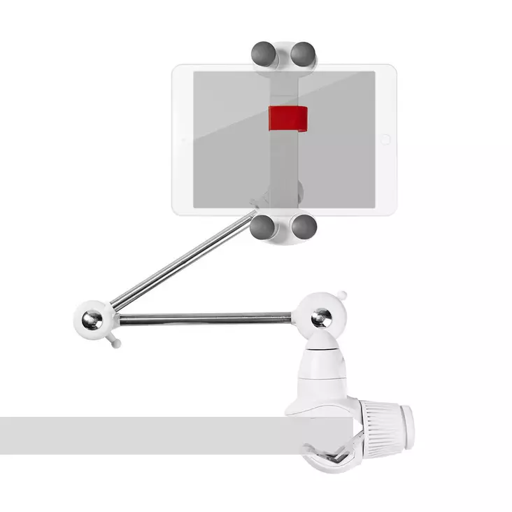 Tablet Teline | Interaktiivinen | Metalli / Valkoinen - Telineet - 5412810316090 - 1