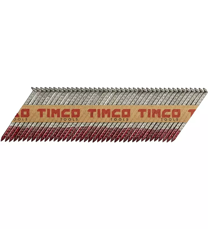 Timco 34" 3,1 mm 2000 kpl kuumasinkitty konenaula - Paineilmatyökalujen naulat ja hakaset - 6438014083360 - 1