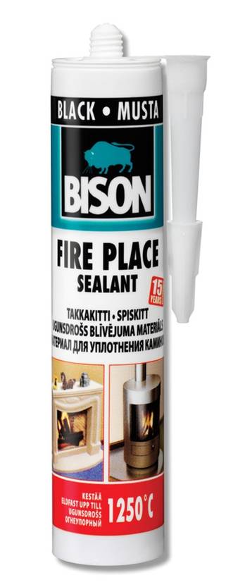 Tulikitti Bison +1250°C 310 ml - Tasoitteet ja täyteaineet - 8710439035680 - 1