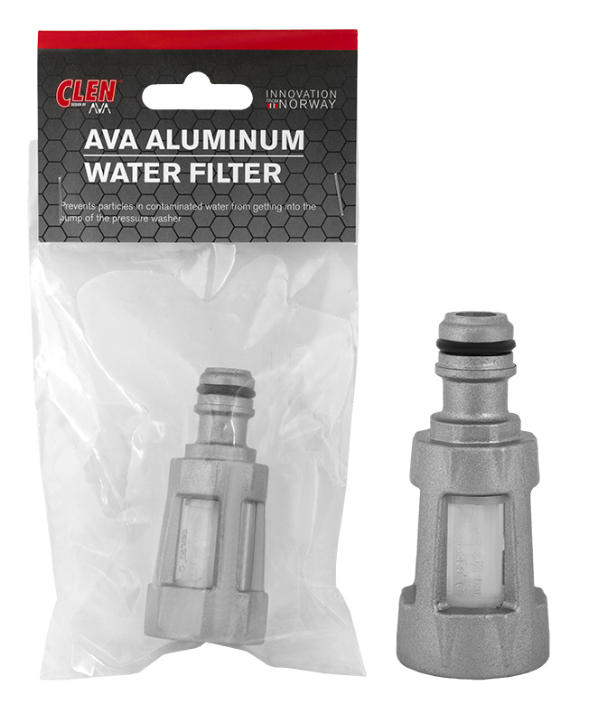 Tulovesisuodatin alumiini 3/4" Clen - Painepesurit - 6418549392250 - 1