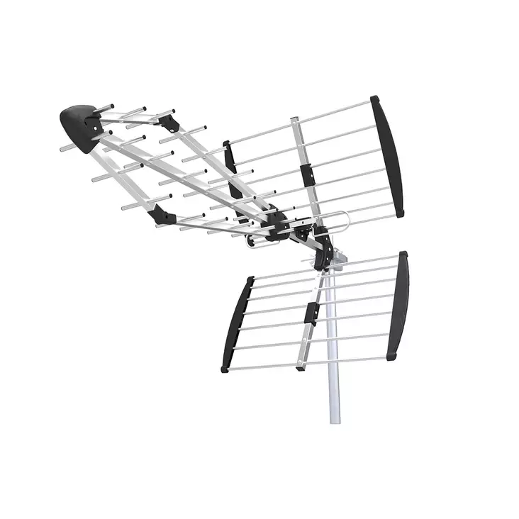 Ulkoantenni | UHF | Vastaanottoalue: ?50 km | LTE700 | Vahvistus: 13.5 dB | 75 Ohm | Antennin pituus: 1085 mm | ABS-Muovi / Alumiini - Ulkoantennit - 5412810451180 - 50