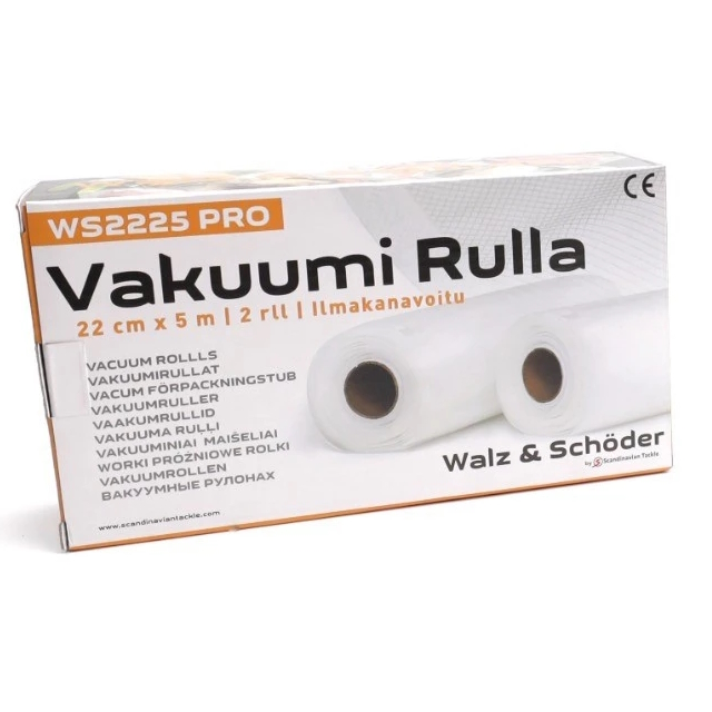 W+S vakuumiputki 22cm x 5m x 2rll - Ruoan pakastus ja säilöntä - 6438212105710 - 1