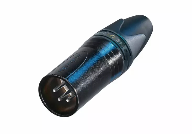 XLR kaapelipistokkeet 4 N/A XX Juotosliitäntä musta - Audioliittimet ja plugit - 7613187000300 - 1