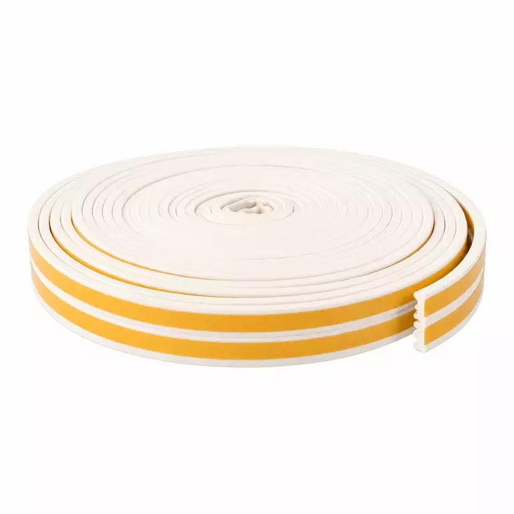 Ikkunatiiviste 24 m E-profiili valkoinen Mag-Pro - Itseliimautuva EPDM-tiivistenauha ikkunoihin ja oviin (1-3,5 mm raoille) - Ikkuna- ja ovitiivisteet - 6418536038970 - 1