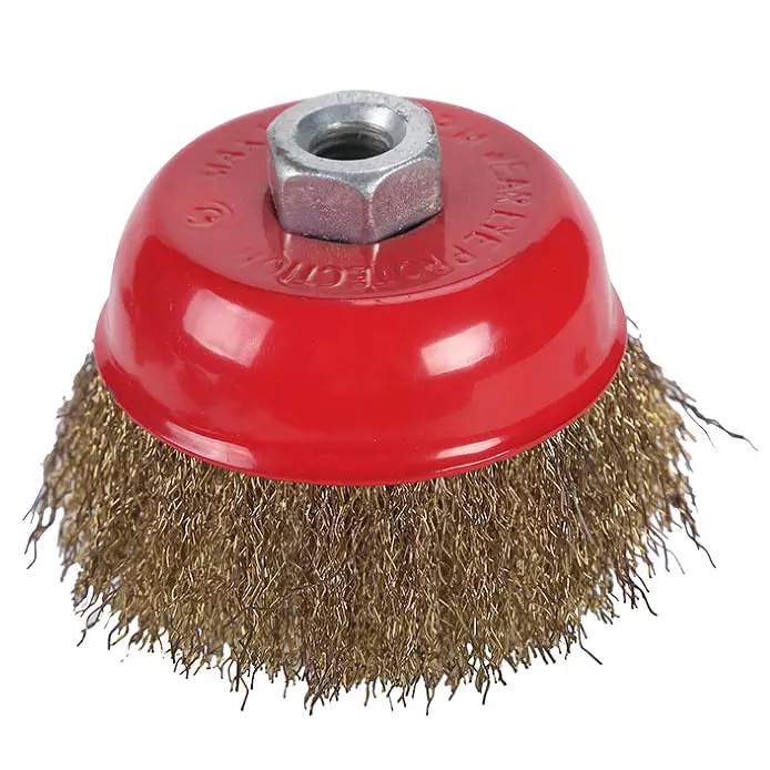 Pegatec 100mm kuppiharja messinki - Laikat kulmahiomakoneeseen - 6958937134210 - 1