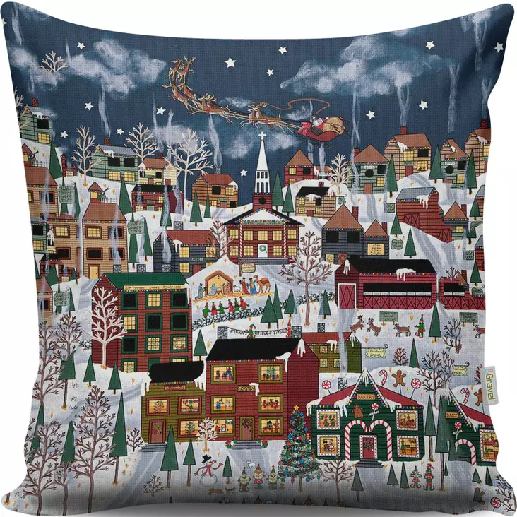 Tyyny, monivärinen, 43 x 43 cm, mukava, tyylikäs, käytännöllinen - Tyynyt ja peitot - 8681181124680 - 1