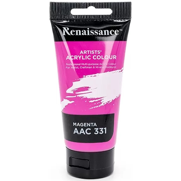 Akryylimaali 75 ml Magenta - Akryylimaalit- ja värit - 8851907234300 - 1