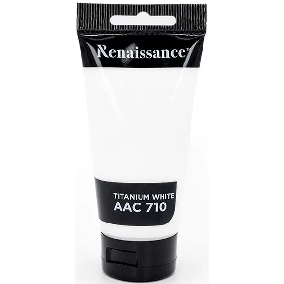 Akryylimaali 75 ml Titanium White - Akryylimaalit- ja värit - 8851907234430 - 1