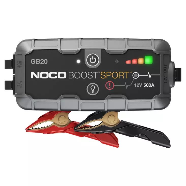 Apukäynnistin 12V Noco Boost Sport GB20 500A - UltraSafe litiumakku - Akkulaturit ja apukäynnistys - 0462211500180 - 1