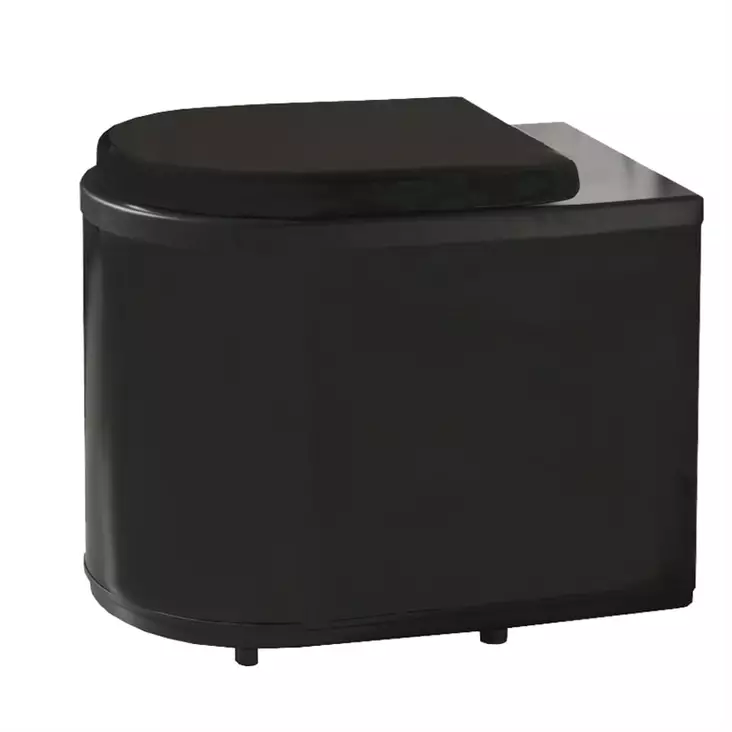 Ekohytte Frost musta energiatehokas pakastava WC - Kuivakäymälät - 6438014350530 - 1