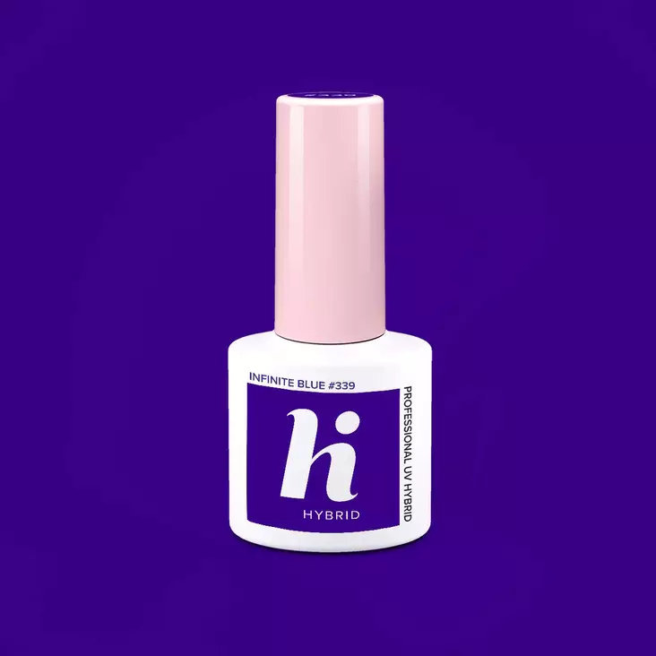 Geelikynsilakka UV #339 hi hybrid HEMA Free Infinite Blue 5 ml - Geelikynsilakat - 5902751453300 - 1