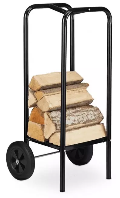 Halkovaunu, teräs, kantavuus 60kg - Nokkakärryt ja pumppukärryt - 6438168118390 - 1