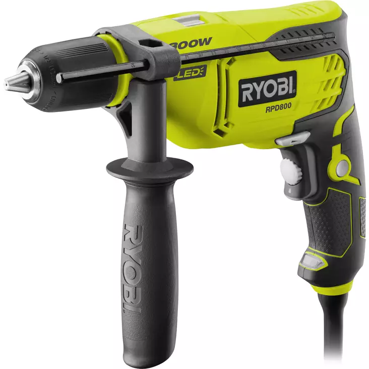 Iskuporakone Ryobi 800W RPD800-K - Akkutyökalut - 4892210125910 - 1