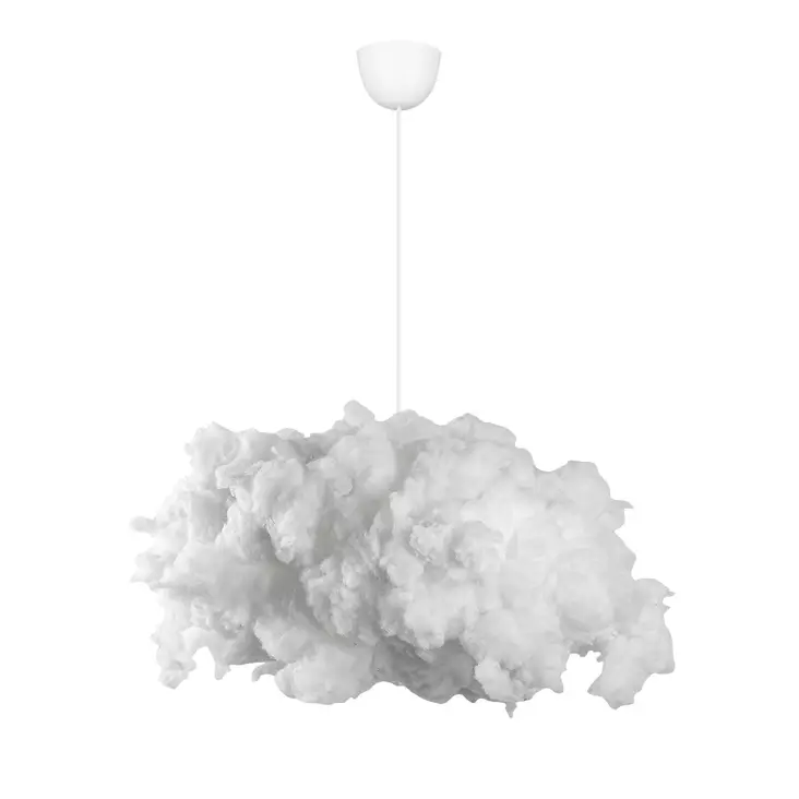 Kattokruunu, valkoinen, 60 x 45 cm, tyylikäs, CE-sertifioitu - Katto- ja seinävalaisimet - 8683743939640 - 1