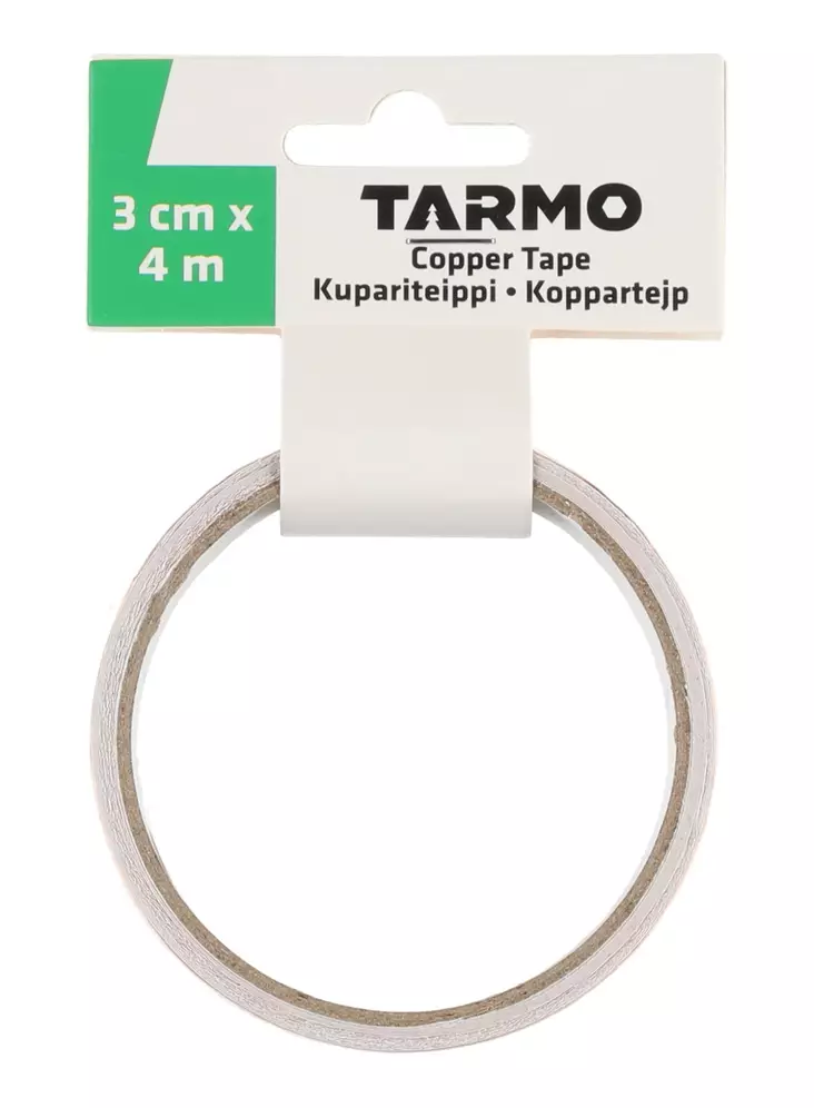 Kupariteippi 3cmx4m - Muut karkottimet ja ansat - 6410413170070 - 1
