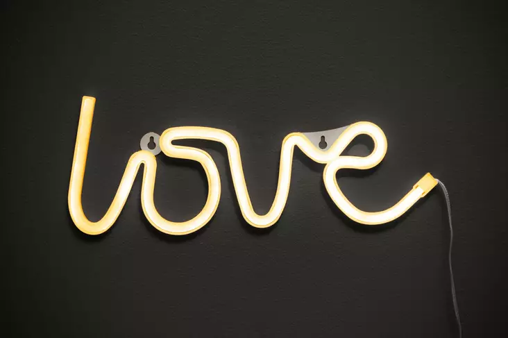 Led Love lämmin valkoinen - Valokoristeet ja valohahmot - 6410416480800 - 1
