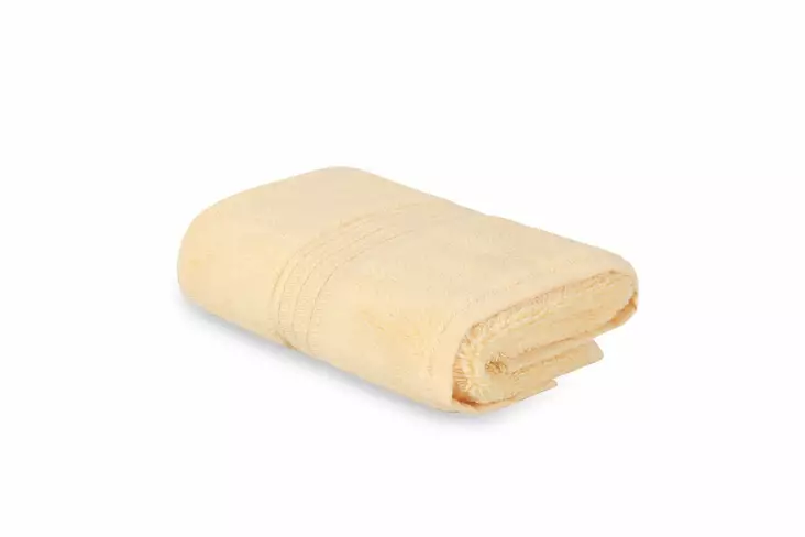 Luxus Keltainen Puuvillapyyhe 30x50 cm, keltainen, 30 x 50 cm, pehmeä, kestävä - Pyyhkeet ja kylpytakit - 8681875945300 - 1