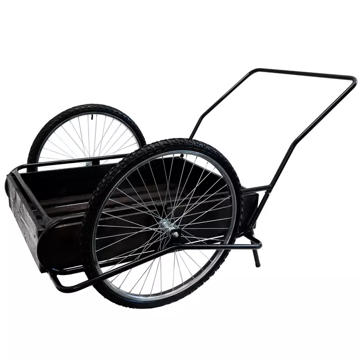 Maitokärryt 26" renkailla musta - Muut puutarhatarvikkeet - 6418536026700 - 1