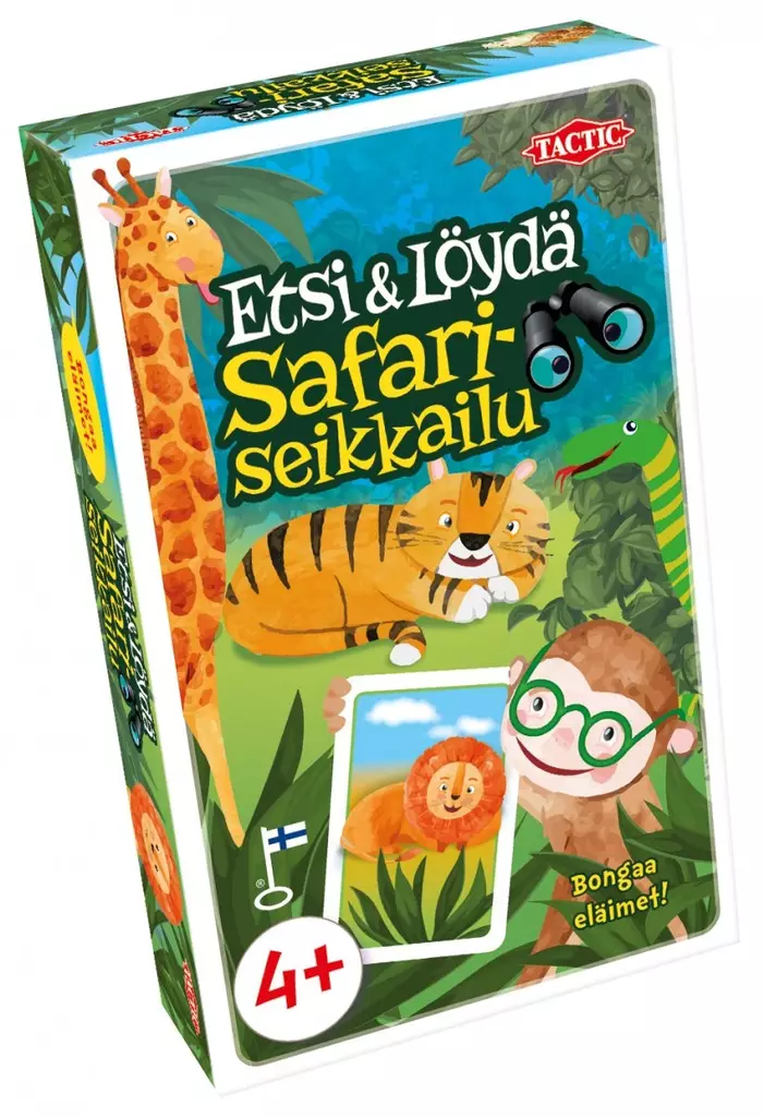 Matkapeli Etsi ja Löydä safariseikkailu - Pöytäpelit - 6416739593630 - 2