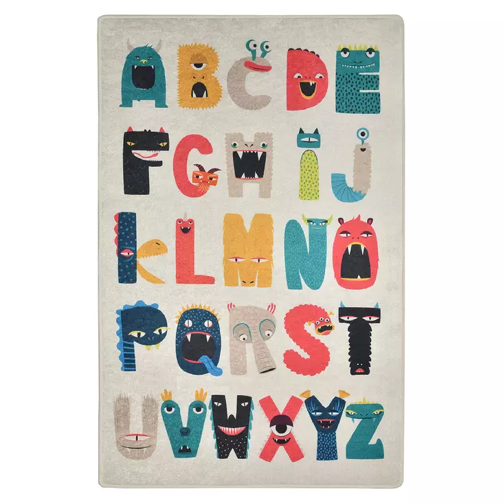 Matto (140 x 190), monivärinen, 140 x 190 cm, pehmeä, antibakteerinen - Suuret ja keskikokoiset matot - 8681875426700 - 1