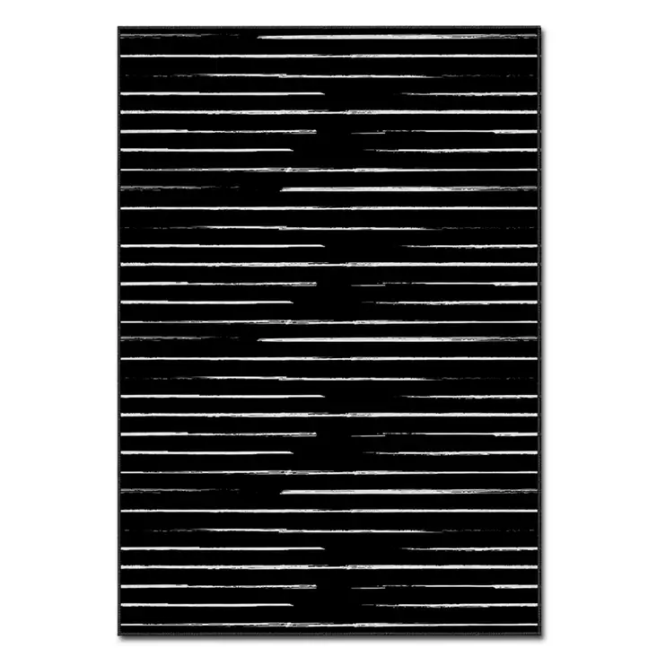 Monivärinen 100% Polyesteri Matto 180x280 cm - Digitaalinen Painatus, Konepestävä, Liukumaton Alapuoli - Suuret ja keskikokoiset matot - 8683342181600 - 1