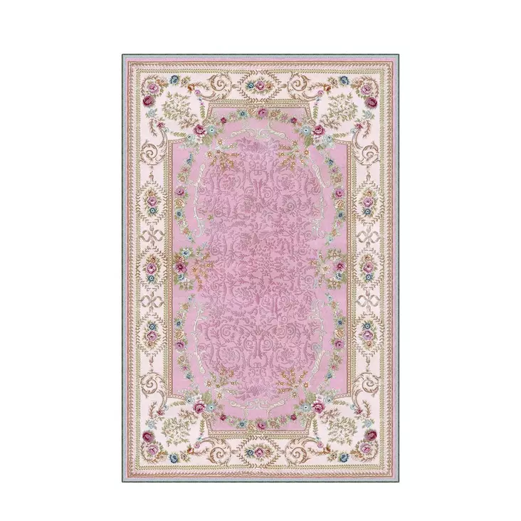 Monivärinen 160x230 cm Polyesterimatto - Antibakteerinen, Konepestävä, 3D Digitaalinen Painatus, Liukumaton Alusta - Suuret ja keskikokoiset matot - 8682870025790 - 1