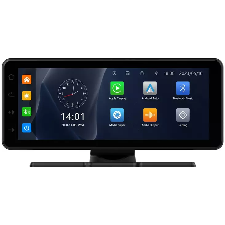 Motorwerk carplay / mirrorlink multimediasoitin 6,86" kosketusnäytöllä - Autosoittimet - 6438014426860 - 1