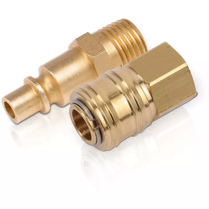 Paineilma pikaliitin uros naar Powerplus - Paineilmaletkut ja liittimet - 5400338041280 - 1