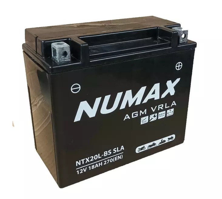 Pienakku AGM YTX20L-BS huoltovapaa Numax - Auton akut ja pienakut - 5060589411500 - 1