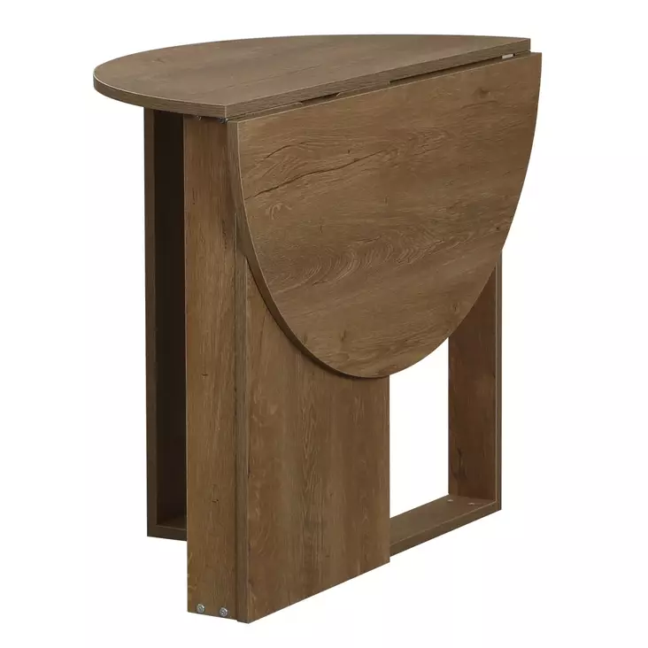 Taittopöytä - Kalusteet, Kaukasiantammi, 100% Melamiinipinnoitettu Lastulevy, 18 mm, Laajennettava, 90x77x45 cm - Pöydät - 8681875178920 - 1