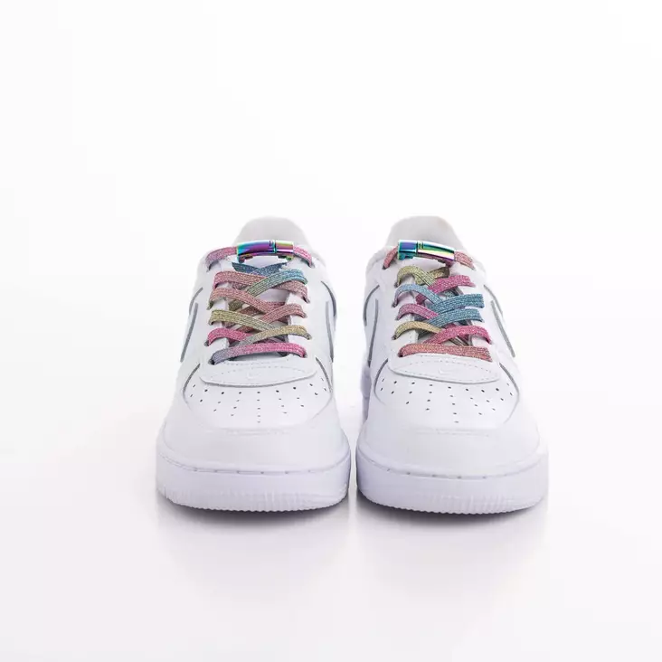 Venyvät kengännauhat - RAINBOW GLITTER - Kenkätarvikkeet - 6429810937100 - 1
