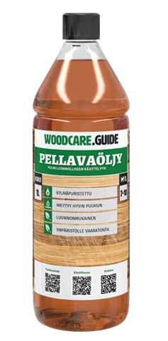 Kylm=C3=A4puristettu pellava=C3=B6ljy W.G 1 L - Puuöljyt - 6418091101751 - 1