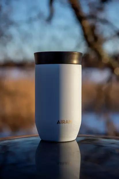 Ter=C3=A4stermosmuki Office 350ml sini, Airam - Kylmälaukut ja termokset - 6435200290151 - 2