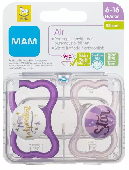 Tutti AinuMam Air 2 kpl 6-16 kk - Lastentarvikkeet - 9001616107061 - 1