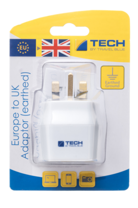 Travel blue matka-adapteri suko-uk - Matka-adapterit - 5018404008961 - 1