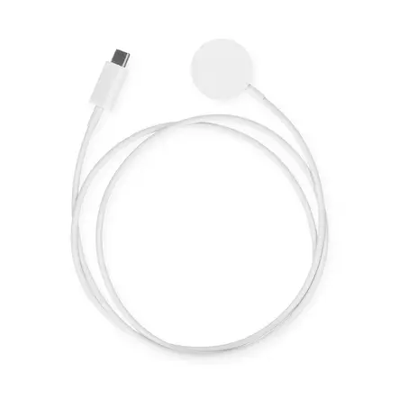 Älykellon langaton laturi | Apple | 5 W | USB-C | 1.00 m | 2 | 5 V DC | ABS-Muovi / TPE | Valkoinen - Verkkolaturit - 5412810482061 - 1